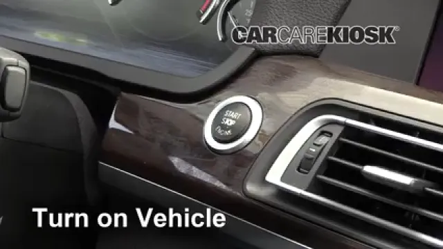 2010 BMW 750Li 4.4L V8 Turbo Huile Vérifier le niveau de l'huile